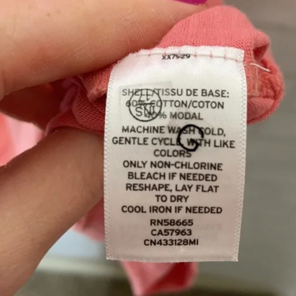 NWT Caslon Pink Blossom Flutter Sleeve Top - Picture 8 of 11